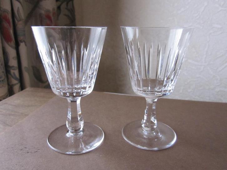 Twee Royal Leerdam likeurglazen Model Royalty -, Antiek en Kunst, Antiek | Glas en Kristal, Verzenden