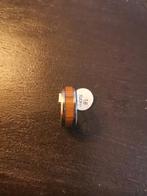 Nieuwe Ring - Hout & Staal - Maat 18, Ophalen of Verzenden