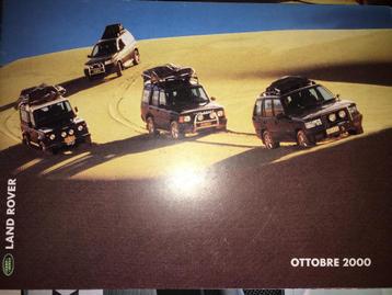 7x Land Range Rover Defender Freelander folders/brochures/CD beschikbaar voor biedingen