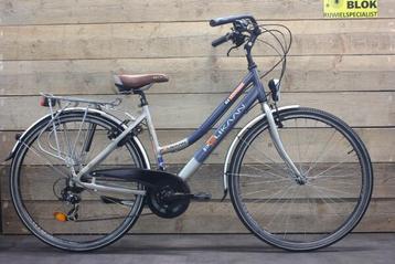 Pelikaan Voyager dames sportfiets 21v blauw met garantie beschikbaar voor biedingen