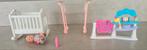 Diverse barbie en poppenhuis accesoires, Ophalen of Verzenden, Zo goed als nieuw, Poppenhuis