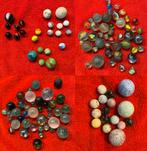 124 knikkers mini groot klein kleur bonkers wit zwart geel, Kinderen en Baby's, Speelgoed | Buiten | Los speelgoed, Ophalen of Verzenden