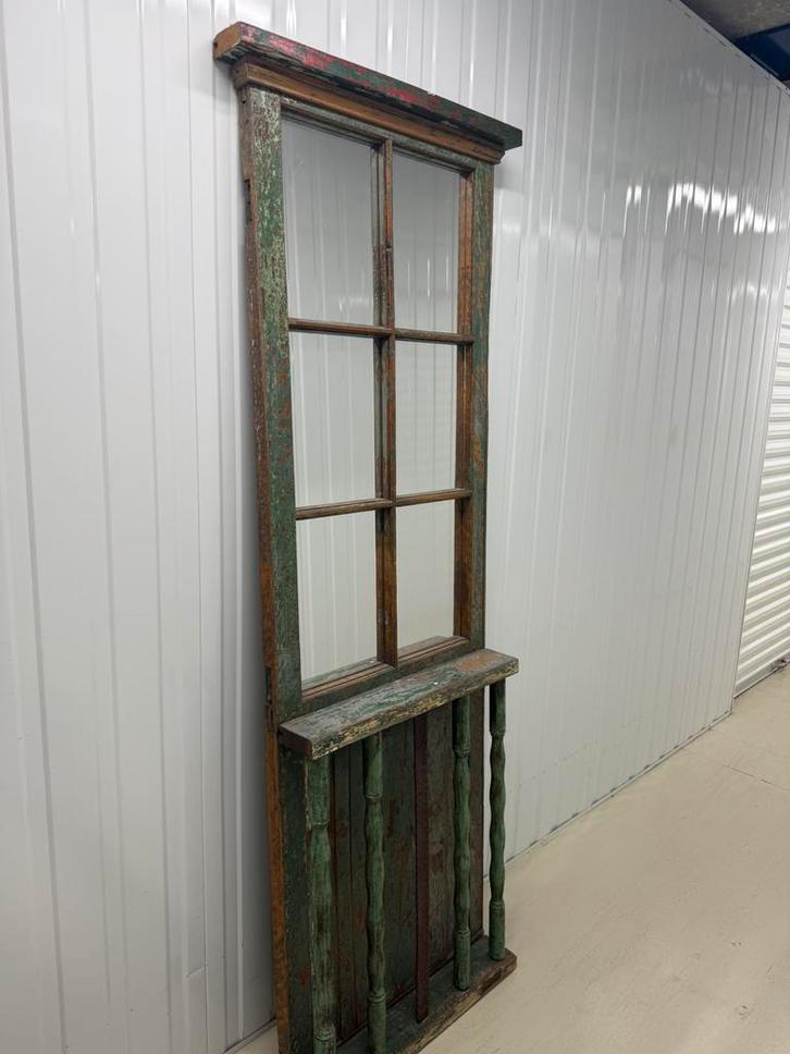 Object d’art. Antieke franse spiegel, Antiek en Kunst, Antiek | Spiegels, 50 tot 100 cm, 200 cm of meer, Rechthoekig, Ophalen of Verzenden