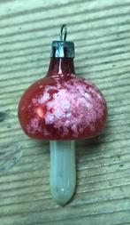 Vintage kerstbal paddenstoel, Diversen, Kerst, Ophalen of Verzenden, Onbekend, Onbekend, Onbekend