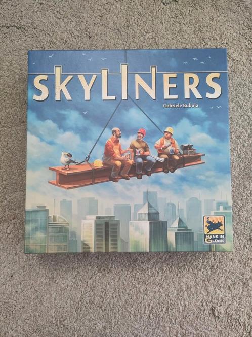 **Bordspel Skyliners** op grote hoogten, Hobby en Vrije tijd, Gezelschapsspellen | Kaartspellen, Zo goed als nieuw, Een of twee spelers