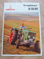 Deutz D 25 06 trekker folder NL, Ophalen of Verzenden, Zo goed als nieuw