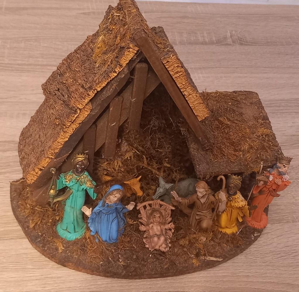 Mooie Kerststal - Helemaal Heel, Ophalen of Verzenden