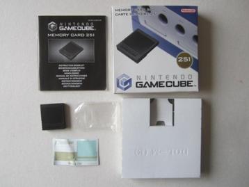 Memory Card 251 blocks Nintendo Gamecube beschikbaar voor biedingen