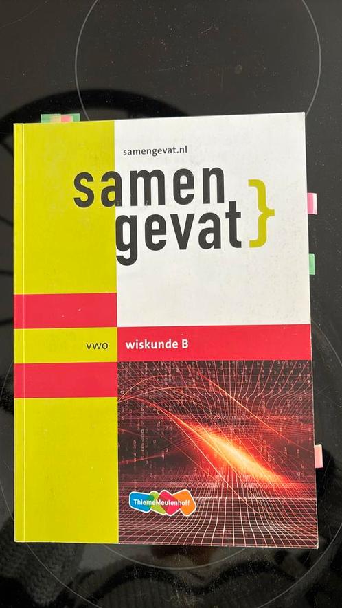 Samenvatting / samengevat wiskunde B - VWO 2021/2022, Boeken, Schoolboeken, Zo goed als nieuw, Nederlands, VWO, Ophalen of Verzenden