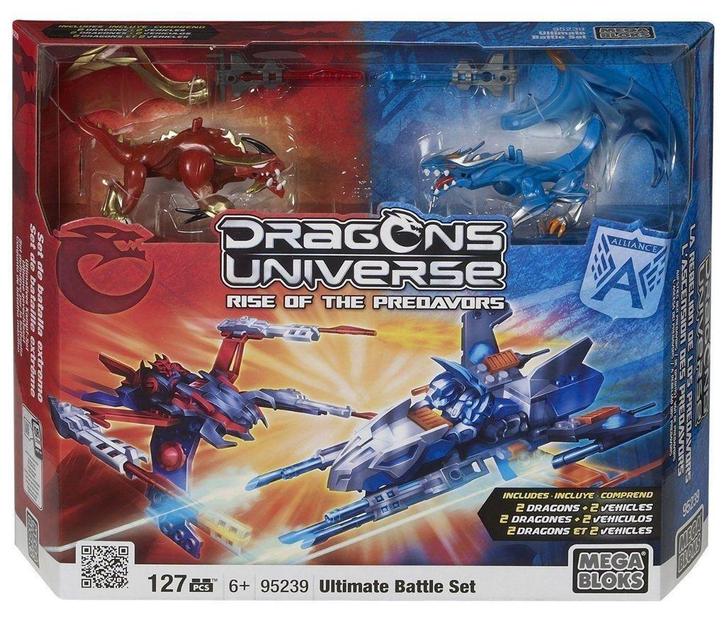 MEGA BLOKS - DRAGONS UNIVERSE Rise Of The Predavors 95239 [N, Kinderen en Baby's, Speelgoed | Duplo en Lego, Nieuw, Ophalen of Verzenden