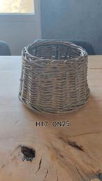 Rieten Lampenkap rond, Ophalen of Verzenden, Nieuw, Rond