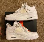 Air Jordan 4, Wit, Ophalen of Verzenden, Nike Air Jordan, Sneakers of Gympen