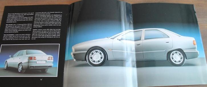 2 Maserati autofolders Jaren '80 Te koop als set, Boeken, Auto's | Folders en Tijdschriften, Overige merken, Ophalen of Verzenden