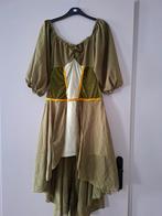 Elfen jurk met bloemenkrans, Ophalen of Verzenden, Zo goed als nieuw, Carnaval