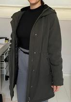 Donkergroene winterjas dames, Vero Moda, Ophalen of Verzenden, Zo goed als nieuw, Maat 36 (S)