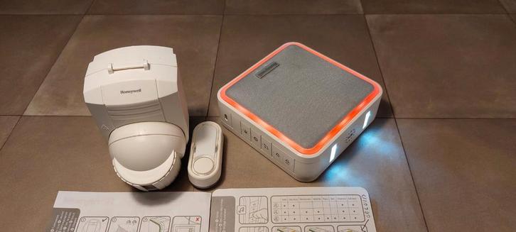 Draadloos deurbel honeywell, Huis en Inrichting, Deurbellen, Zo goed als nieuw, Draadloos, Bewegingsdetectiesensor, Ophalen