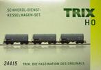 Trix 24415 Set (3) Oliewagens Ksl, Hobby en Vrije tijd, Modeltreinen | H0, Treinset, Gelijkstroom, Trix, Nieuw