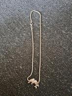 Super mooie dolfijnen ketting, Sieraden, Tassen en Uiterlijk, Kettingen, Ophalen of Verzenden, Zo goed als nieuw, Zilver, Overige materialen