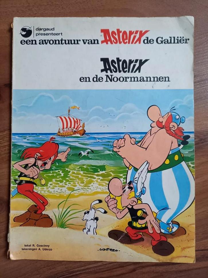 Asterix en de noormannen  (1966), Boeken, Stripboeken, Gelezen, Ophalen of Verzenden