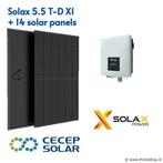 Online Veiling: Solax X1 5.5K-T-D(L) + 14 zonnepanelen, Doe-het-zelf en Verbouw, Zonnepanelen en Toebehoren, Nieuw