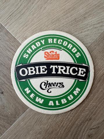 Shady Records / Obie Trice/ G-Unit promo bierviltje (Eminem) beschikbaar voor biedingen