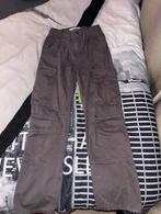 Bershka cargo broek, Gedragen, Grijs, Lang, Maat 34 (XS) of kleiner