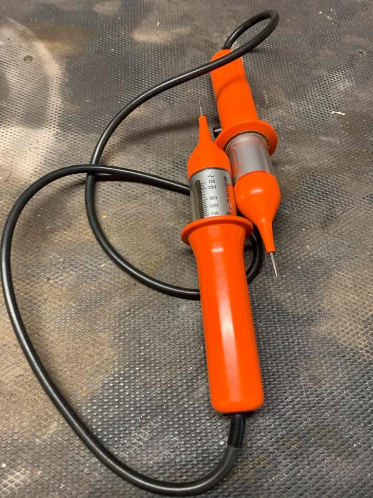 Duspol Spanningstester, Hobby en Vrije tijd, Elektronica-componenten, Gebruikt, Ophalen of Verzenden