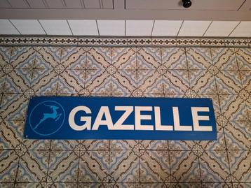 Gazelle Reclamebord karton  beschikbaar voor biedingen