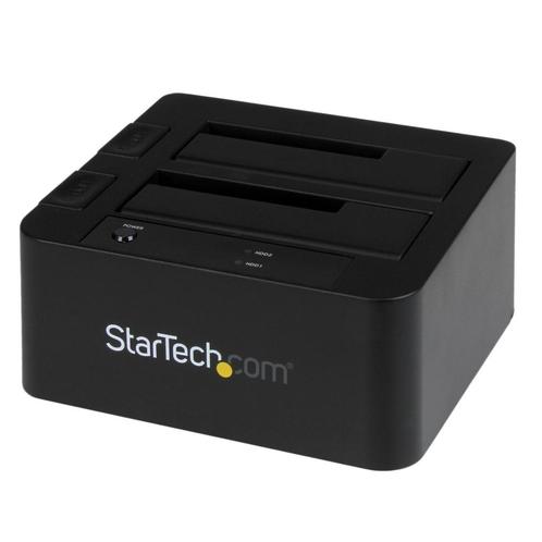 TEAB Startech USB 3.0 Dual SSD/HDD Dock, Computers en Software, Dockingstations, Gebruikt, Docking station, Harde schijf, Laptop
