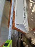 Diverse hardhouten kozijnen,  sommige met dubbel glas., Doe-het-zelf en Verbouw, Ophalen, Gebruikt, Glas, Overige typen