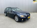 BMW 3-serie Touring 318d High Executive leder navi clima, Zwart, 4 cilinders, Leder, 3-Serie