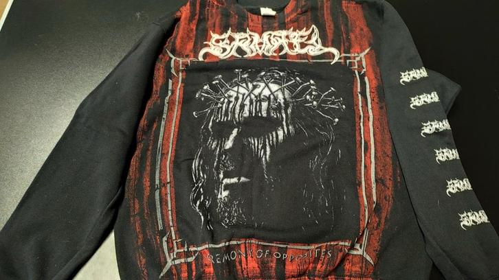 Samael - ceremony sweatshirt 1994, Kleding | Heren, T-shirts, Nieuw, Zwart, Verzenden