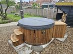 Exclusieve hottub met externe kachel, Tuin en Terras, Zwembad-toebehoren, Ophalen of Verzenden, Nieuw