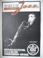 Affiche: North sea Jazz Festival 10-11-12 juli 1987, Congres, Verzamelen, Deurposter of groter, Ophalen of Verzenden, Muziek, Rechthoekig Staand