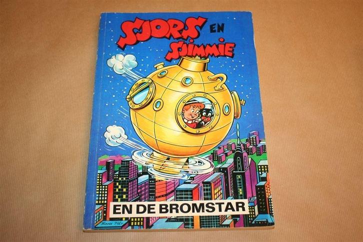 Sjors en Sjimmie en de bromstar, Boeken, Stripboeken, Gelezen, Eén stripboek, Ophalen of Verzenden