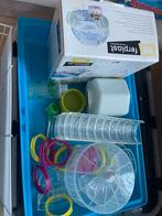 Hamsterkooi + labaratorium, Dieren en Toebehoren, Ophalen of Verzenden, Zo goed als nieuw, Kooi, Hamster