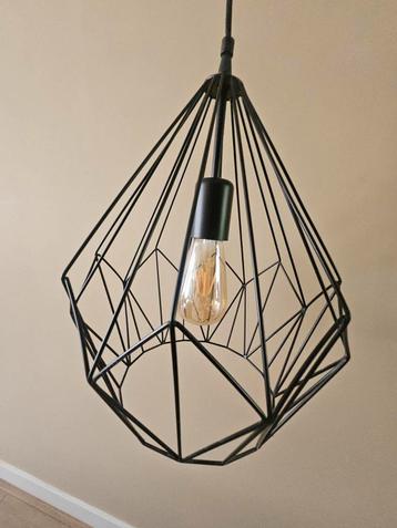 Draadstalen hanglamp inclusief design ledlamp beschikbaar voor biedingen
