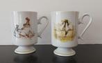 Vintage Retro 2 Holly Hobbie bekers op voet MUVA, Verzamelen, Retro, Ophalen of Verzenden, Huis en Inrichting