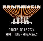Gevraagd: kaarten rehearsal Rammstein Praag 9 mei 2024, Tickets en Kaartjes, Twee personen
