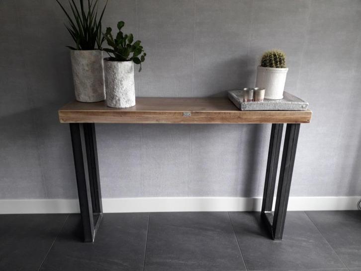 Sidetable steigerhout op maat/model gemaakt NIEUW, Huis en Inrichting, Tafels | Sidetables, Nieuw, Ophalen of Verzenden