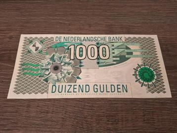 Vrijwel UNC biljet 1000 gulden Kievit, 1994 beschikbaar voor biedingen