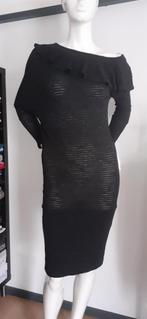 Jurk (2x) Supertrash Dubby Black / zwart maat M ! Nieuw !, Kleding | Dames, Jurken, Ophalen of Verzenden, Nieuw, Zwart