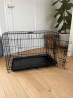Honden bench zwart, Dieren en Toebehoren, Hondenhokken, Ophalen, Zo goed als nieuw, 75 tot 110 cm, Minder dan 65 cm