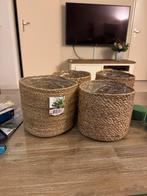 Mooie plantenmand/bloemenmand, Tuin en Terras, Overige materialen, Rond, Ophalen of Verzenden, Binnen