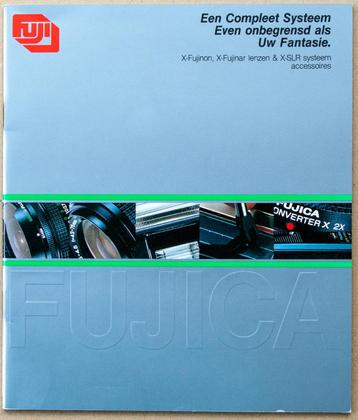 Brochure Fuji SLR-systeem beschikbaar voor biedingen