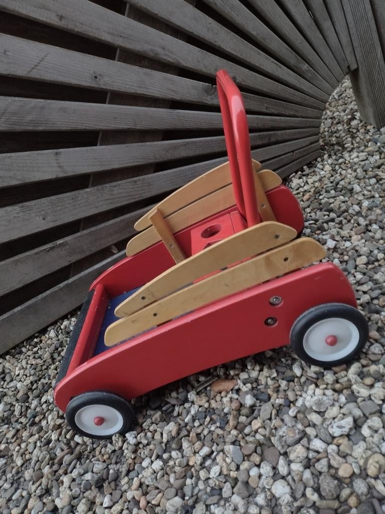 Radio Flyer Loopkar - Vintage Loopwagen, Gebruikt, Duwvoertuig, Radio Flyer, Ophalen of Verzenden