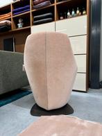 Showmodel Leolux Cantate Fauteuil Lucir Amethyst stof, Leolux, Nieuw, 75 tot 100 cm, Ophalen of Verzenden