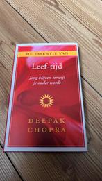 Deepak Chopra - De essentie van Leef-tijd, Boeken, Deepak Chopra, Ophalen of Verzenden, Zo goed als nieuw