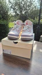 Jordan 3 White Muslin Maat 45 gedragen, Wit, Ophalen of Verzenden, Sneakers of Gympen, Gedragen