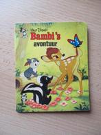 Disney Bambi mini boekje Bambi's avontuur - Aartselaar 1979, Verzamelen, Disney, Ophalen of Verzenden, Overige figuren, Zo goed als nieuw